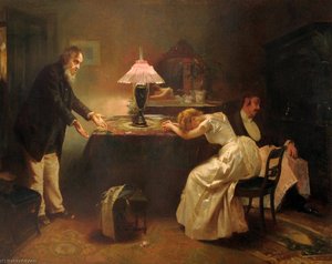 Interior Scene with Figures