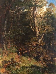 Embrace in the Forest