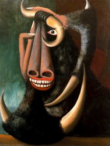 Head of a bull