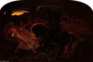 Oskold And The Elle Maids — Sir Joseph Noel Paton