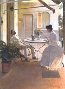 Interior Al Aire Libre — Ramon Casas I Carbó