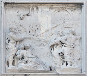 Eustache De Rome Sur L'eglise San Stae A Venise