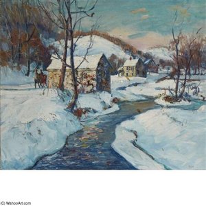 Sleigh Ride In Winter — Walter Emerson Baum