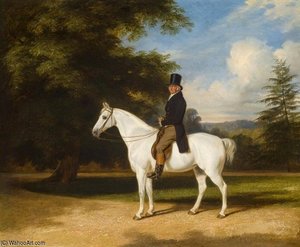 A Country Squire On His Grey Hunter
