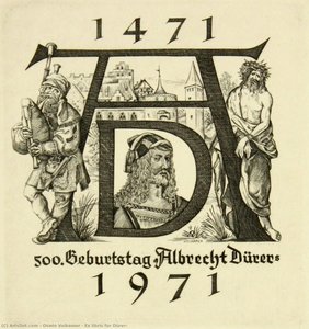 Ex Libris For Dürer — Oswin Volkamer