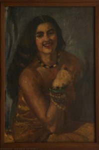 Self Portrait (7) — अमृता शेर-गिल