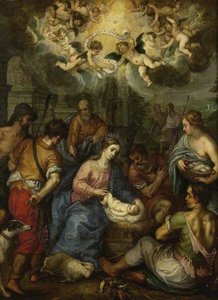 Adoration Of The Shepherds — Hendrik Van Balen I