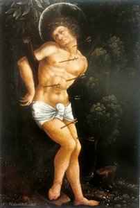Saint sebastian.