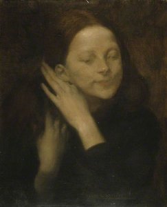 Portrait Of His Daughter, Lisbeth — Евгеній Анатолій Каррієр