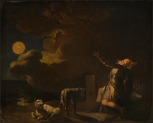 Fingal Sees The Ghosts Of His Forefathers By Moonlight — Νικόλαος Αβιλγιάρδης