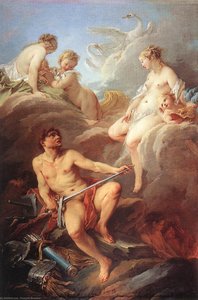 Venus Demanding Arms From Vulcan For Aeneas — François Boucher