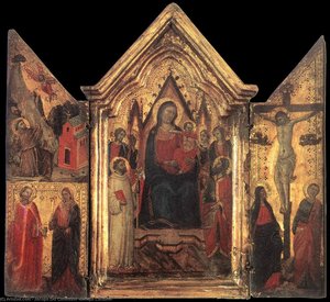 Margarita įščiūpusi į angelus ir šventuosius