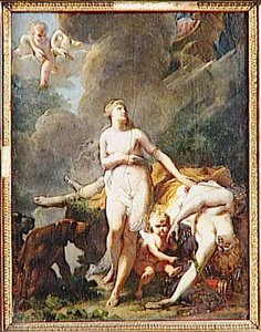 La Mort D'adonis — Jean Baptiste Baron Regnault