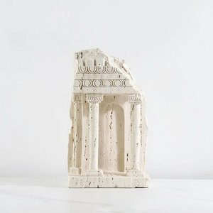 Engraved Stone Still Life: Antique Temple Sculpture