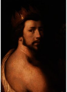 Portrait Of A Man As Apollo — Cornelis Cornelisz Van Haarlem