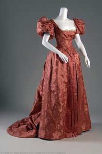 Evening dress\n\nFront of evening dress