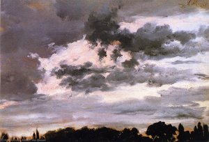 Cloud Study — Adolph Von Menzel