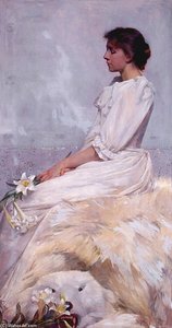 Portrait Of Bessie — Albert Herter