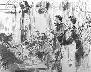 Ein Café, Innenraum — Édouard Manet