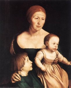 La familia del artista