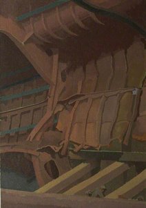 Repairing a Fracture in a Torpedoed Merchant Ship