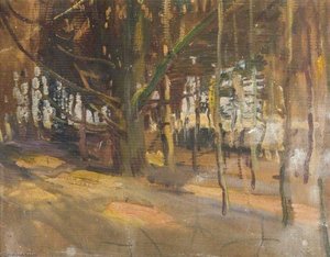 Study of a Wood (verso)