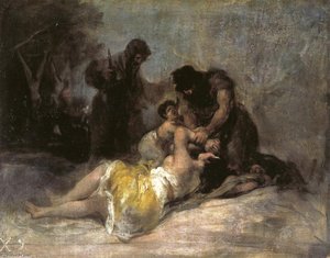 Scéna Znásilnění A Vraždy — Goya