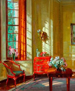 A London Interior — Herbert Davis Richter