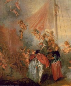 Il Pellegrinaggio A Certere — Jean-antoine Watteau