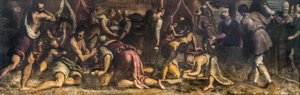 The Descent Of Manna — Jacopo Palma Il Giovane