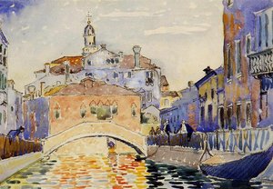 Venetian Canal — Henri Edmond Cross
