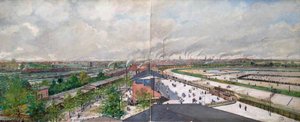Ruhleben Prison Camp Panoramic View (panels 1 And 2 Of 4) — Nico Jungman
