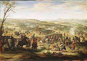 REPRESENTATION PRESUMEE DE LA BATAILLE DE LA MONTAGNE BLANCHE PRES DE PRAGUE (1620)