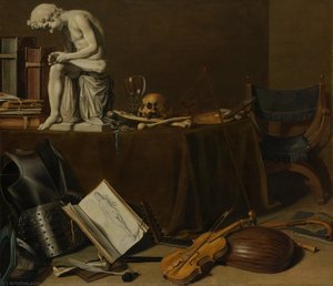 Vanitas Still Life with the Spinario, Pieter Claesz, 1628