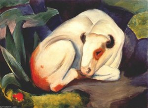 Oksen — Franz Marc