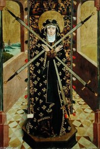 Virgin Of Seven Sorrows From The Dome Altar