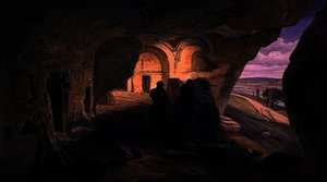 Excavated Church In The Caverns Of Inkerman — William Simpson