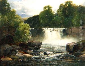 Waterfall On The Lesser Neath