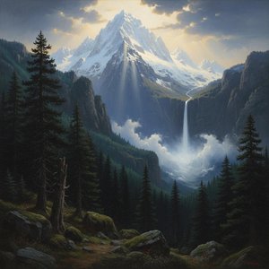 Ethereal Descent: The Radiant Summit — Marc Duvallier