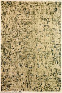 Gray Alphabets — Jasper Johns