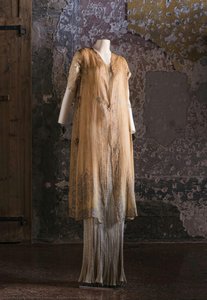 Delphos dress with surcoat