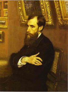 Portrait Of Pavel Tretyakov, Founder Of The Tretyakov Gallery — Ilya Yefimovich Repin