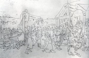 Court Pugacheva — Vasily Grigoryevich Perov