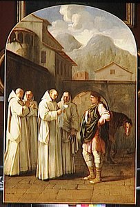 Le Pape Victor Iii Confirme L'institution Des Chartreux — यूस्टैच ले सुअर (लेसुअर)
