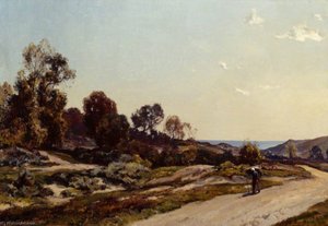 Evening Equihen, Pas De Calais — Herbert Edwin Pelham Hughes Stanton