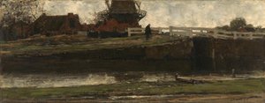 The Truncated Windmill, Jacob Maris, 1872