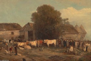 The Farm Sale — Richard Barrett Davis