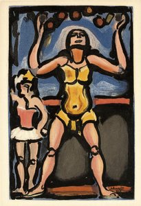 Jongleur, From Cirque De L'etoile Filante — Georges Rouault