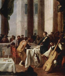 Wedding At Cana — Johann Heinrich Schönfeld