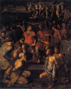 The Martyrdom Of The Ten Thousand — ミケーレ・ディ・リドルフォ・デル・ギルランダイオ